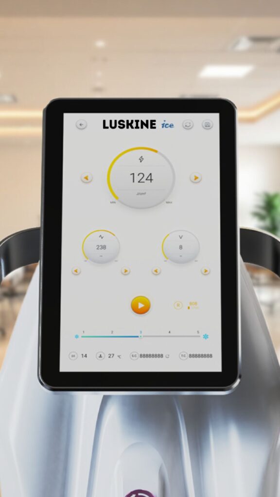 Luskine Laser Hair Removal Screen